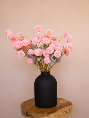 Zijden Kiku Bloemen - Roze (10 Stengels)