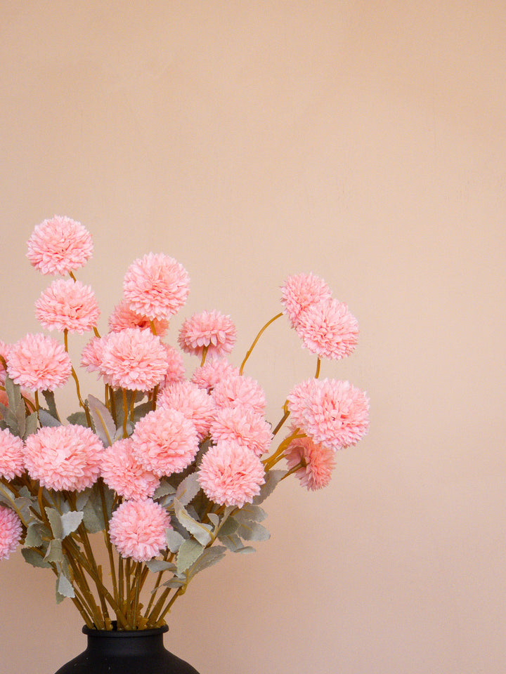 Zijden Kiku Bloemen - Roze (10 Stengels)