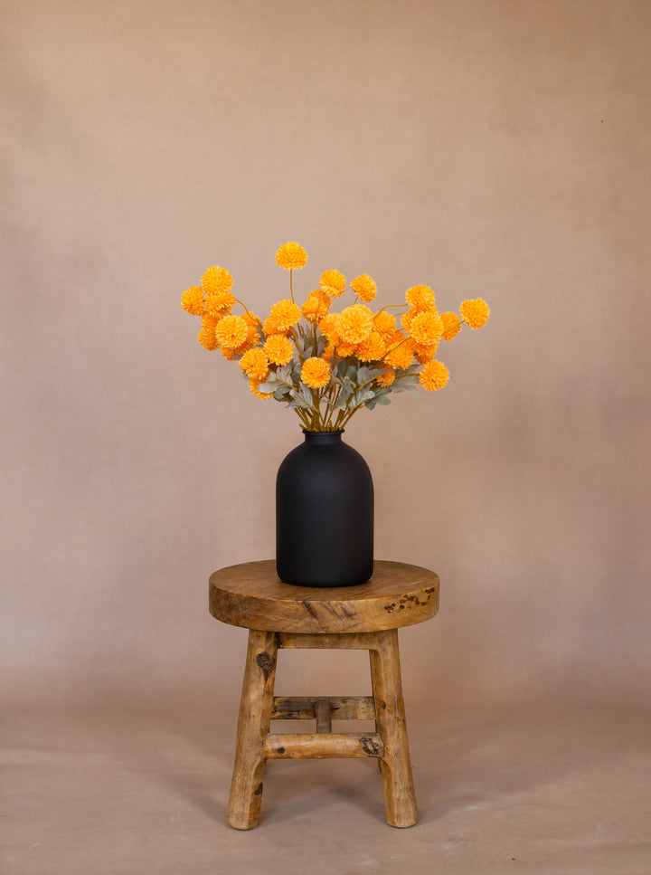 Zijden Kiku Bloemen - Oranje (10 Stengels)