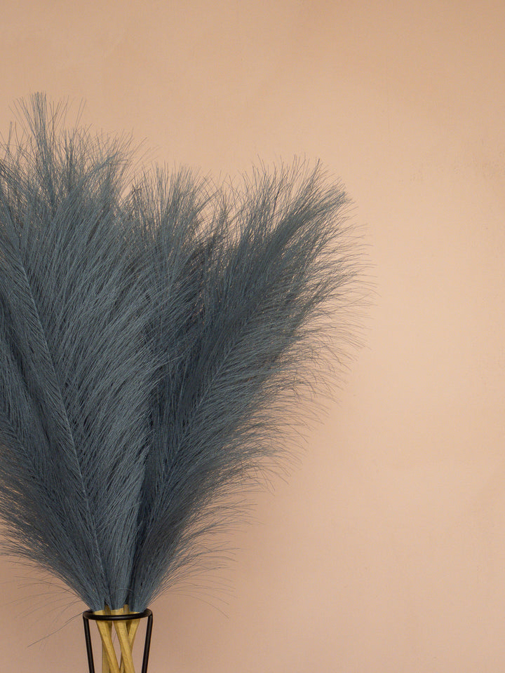Pampas - 60cm - Marineblauw (5 Stengels)
