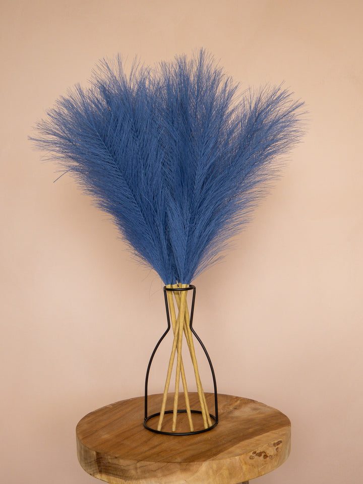 Pampas - 60cm - Blauw (5 Stengels)