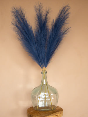 Pampas - 110cm - Blauw (3 Stengels)