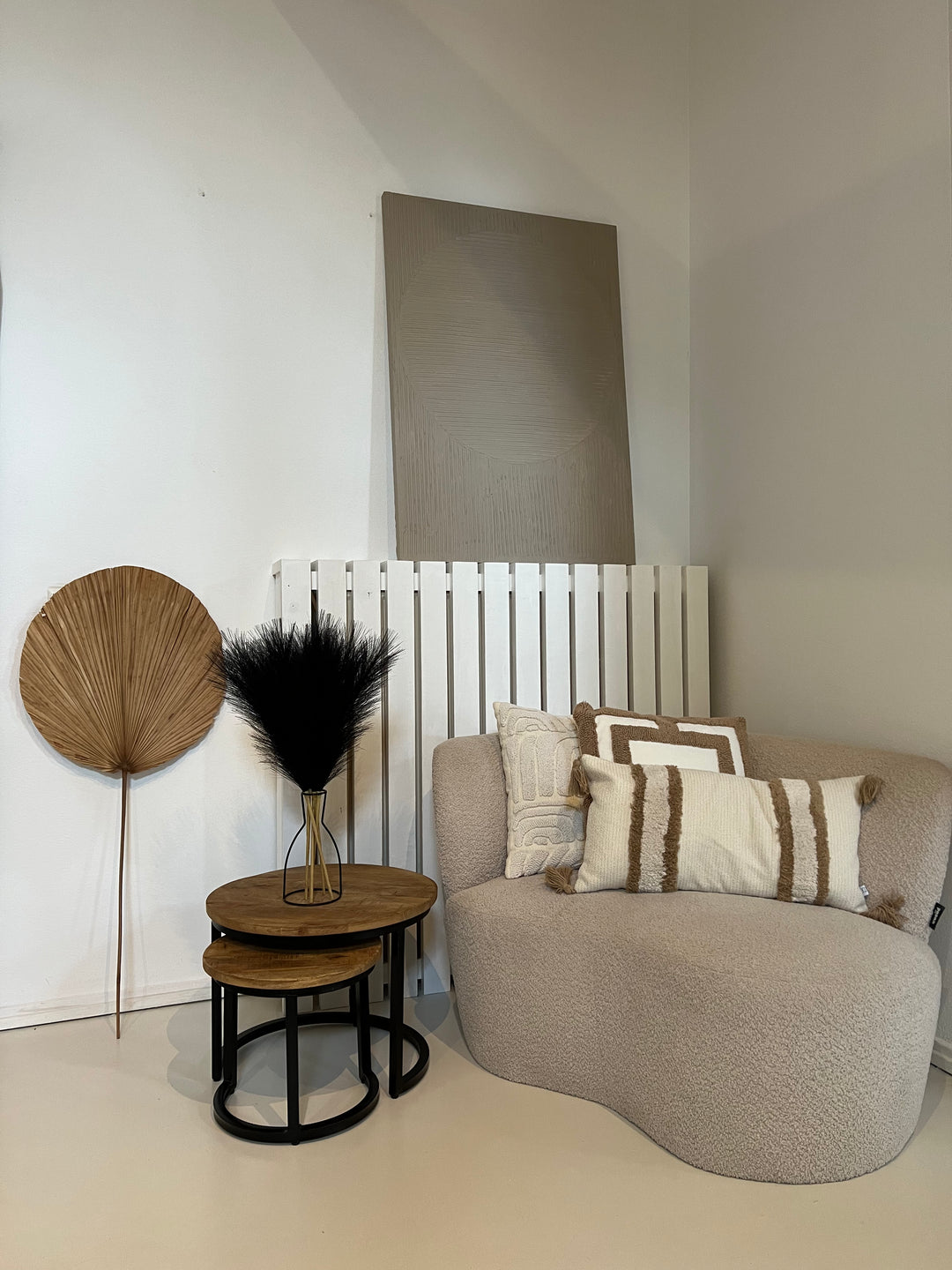 Pampas - 60cm - Zwart (5 Stengels)