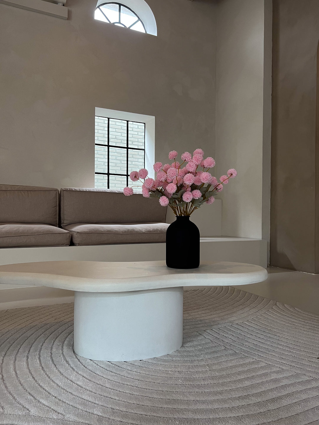 Zijden Kiku Bloemen - Lichtroze (10 Stengels)