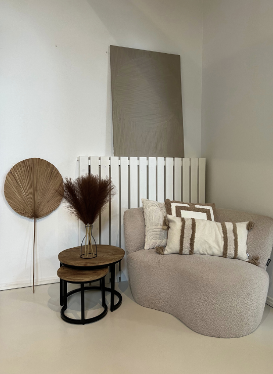 Pampas - 60cm - Donkerbruin (5 Stengels)